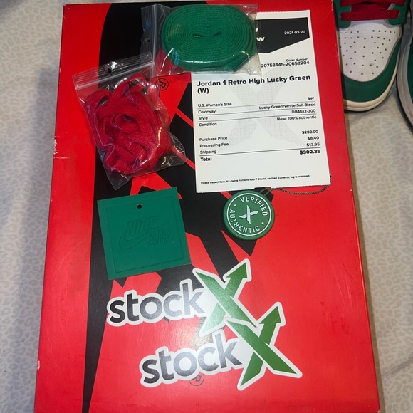 Nike retro 1 high lucky green - Picture 7 of 7